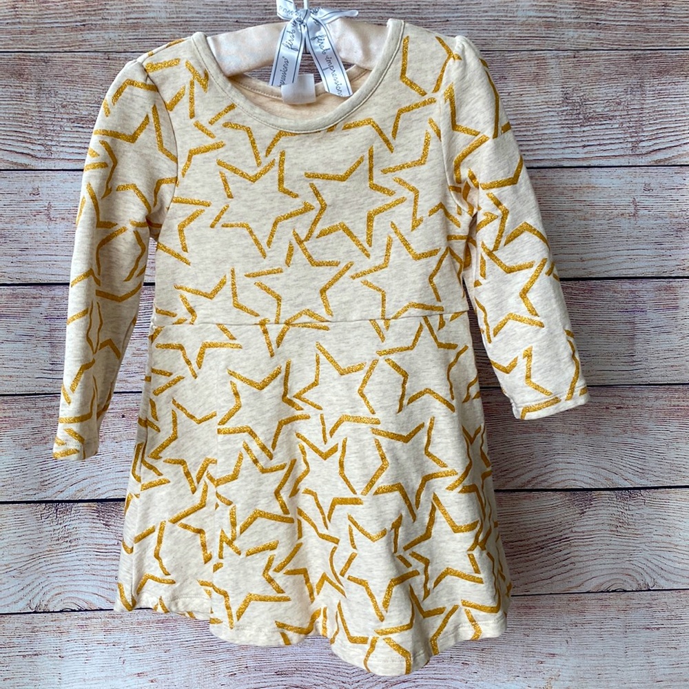 Gold Star Dress